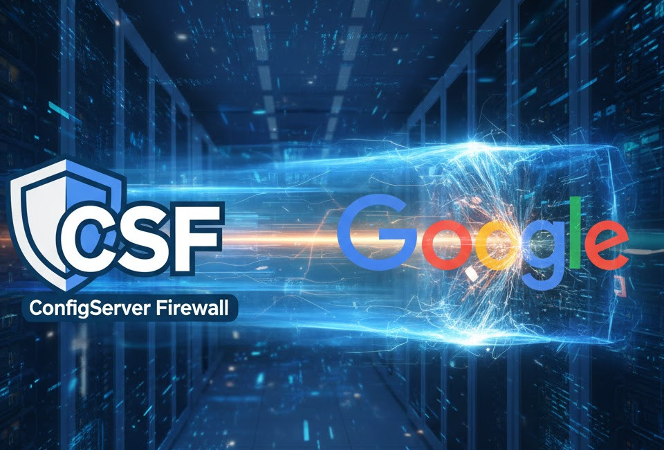 CSF allow google bots